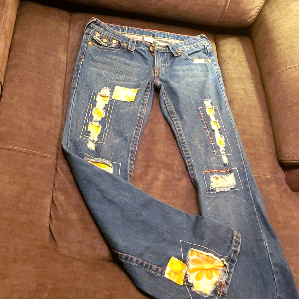 TRUE RELIGION vintage Woodstock jeans